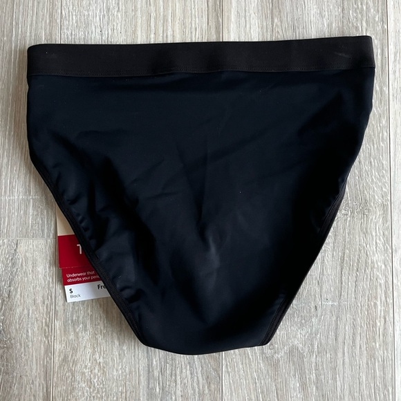 NWT Thinx Womens Period Underwear French Cut Heavy Black - Size Small - Picture 6 of 6